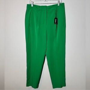 Express Green Ankle Pants High rise